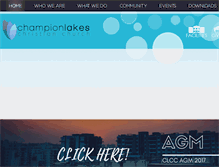 Tablet Screenshot of championlakes.com.au